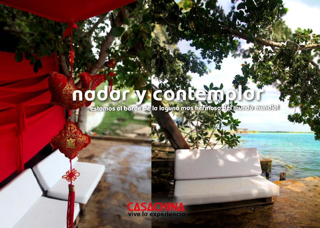 Hotel Casa China Bacalar Exterior foto